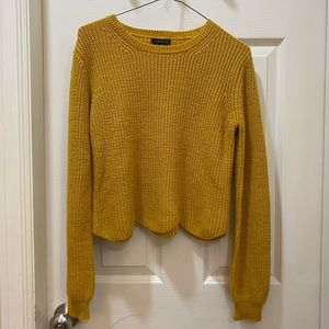 Dynamite Sweater with scallop detail